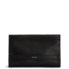 Sims clutch - Black Matt & Nat - Sims black vegan clutch
