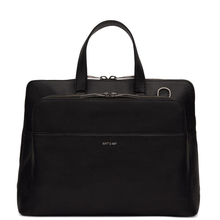 Cassidy satchel - Black Matt & Nat - Cassidy black vegan satchel
