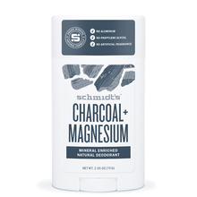 Schmidt's - Charcoal + Magnesium  natural deodorant stick