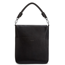 Chance - Black Matt & Nat - Chance black vegan messenger bag