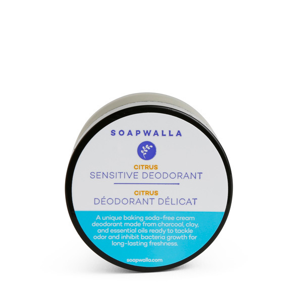 Soapwalla - Organic Deodorant Cream for sensitive skin CITRUS