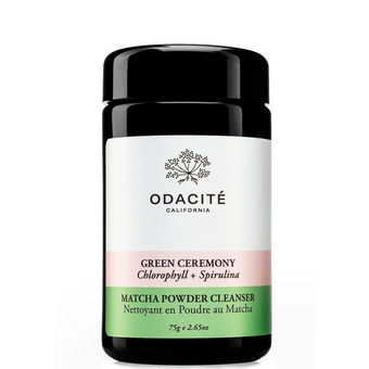 Green Ceremony Cleanser - Matcha + Spirulina Odacité - Green Ceremony Cleanser
