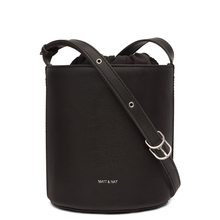 Matt & Nat - Bini black vegan bucket bag