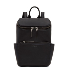 Brave Mini Backpack - Black Matt & Nat - Brave mini black vegan Backpack