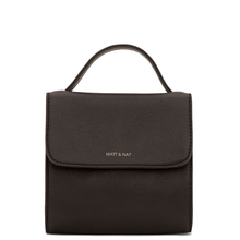 Matt & Nat - Lara black vegan messenger bag