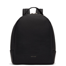 Olly backpack - Black Matt & Nat - Olly black vegan Backpack