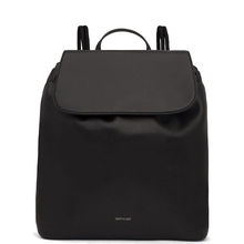 Essen backpack - Black Matt & Nat - Essen black vegan Backpack