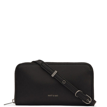 Inver wallet - Black Matt & Nat - Inver black vegan wallet