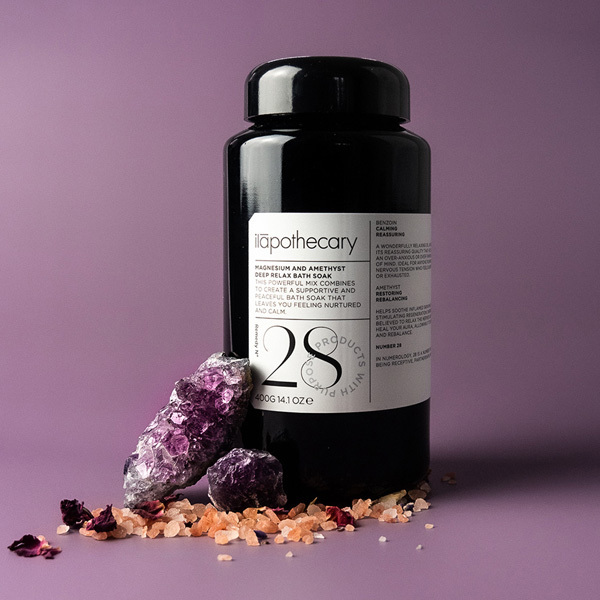 Ilapothecary - Magnesium & Amethyst deep relax Bath Soak N°28