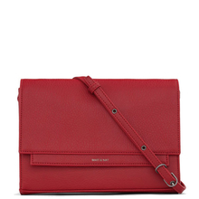 Silvi clutch - Red Matt & Nat - Silvi vegan Red clutch