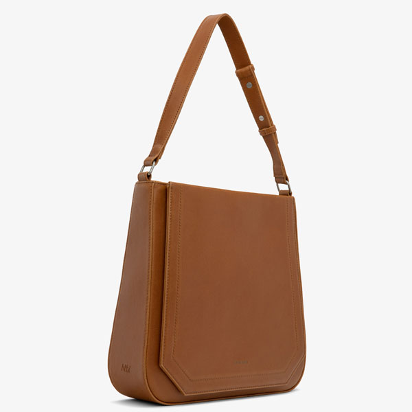 Chili vegan leather hobo bag Mara Matt Nat
