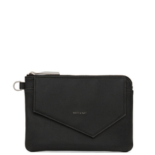 Nia wristlet - Black Matt & Nat - Nia black vegan wristlet
