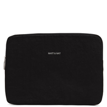 Kehl15 Laptop sleeve - Black Matt & Nat - Kehl15 black vegan Laptop sleeve