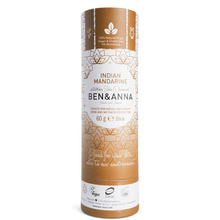 Indian Mandarin natural deodorant stick Ben & Anna - Indian Mandarin natural deodorant stick