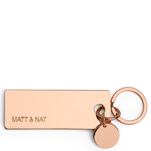 Bene keychain - Rose gold Matt & Nat - Bene Rose gold metal keychain