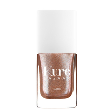 Sparkling natural nail polish Kure Bazaar - Sparkling pearly bronze natural nail polish