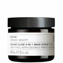 Radiant Glow Mask - Cocoa 2-in-1 exfoliating mask Evolve - Radiant glow mask