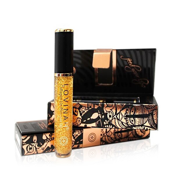 Lovinah - Lips in the desert - 24K Gold collagen lip plumper oil