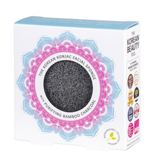Bamboo charcoal Konjac sponge for acneic / blemish-prone skin The Konjac Sponge Company - Bamboo charcoal Konjac sponge for acneic / blemish-prone skin