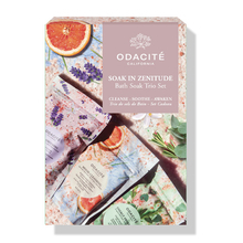 Odacité - Soak in Zenitude - Bath Soak trio set