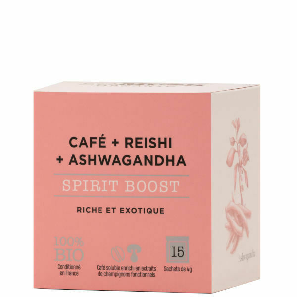 So Mush Organic - Spirit Boost - Reishi + Ashwagandha coffee