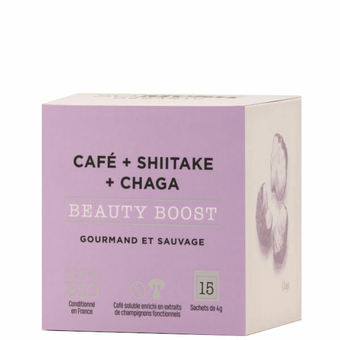 Beauty Boost - Chaga + Shiitake coffee So Mush Organic - Beauty Boost - Chaga + Shiitake coffee