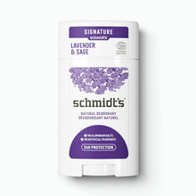 Lavender + Sage natural deodorant stick Schmidt's - Lavender + Sage natural deodorant stick