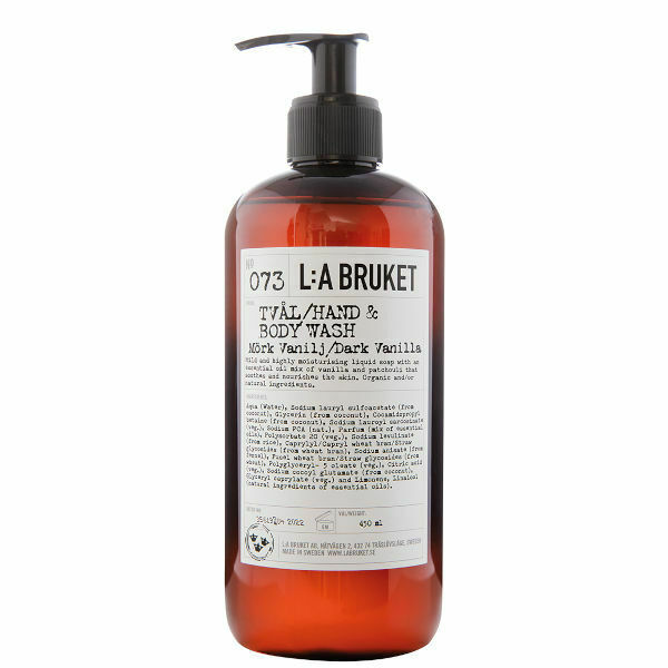 L:a Bruket - Hand & Body Wash Dark Vanilla 073