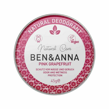 Ben & Anna - Pink Grapefruit natural deodorant aluminium jar