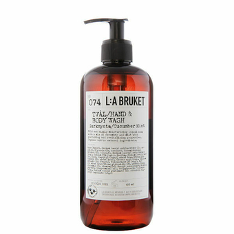 Hand & Body wash Cucumber & Mint 074 L:a Bruket - Hand & Body wash Cucumber & Mint 074