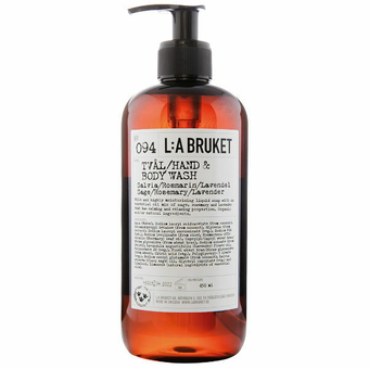 Hand & Body wash Sage, Rosemary & Lavender 094 L:a Bruket - Hand & Body wash Sage, Rosemary & Lavender 094