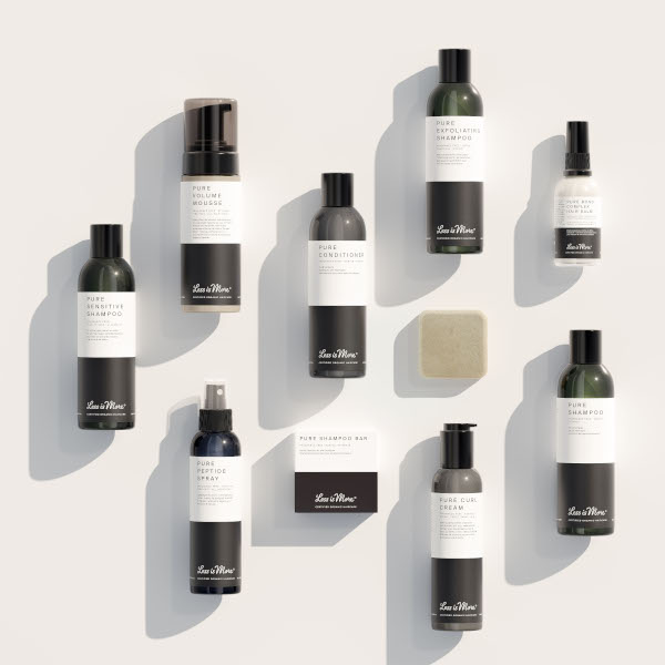 Less is More - Pure Exfoliating Shampoo - Fragrance-free organic exfoliating shampoo