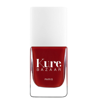 Rouge Velvet natural nail polish Kure Bazaar - Rouge Velvet red natural nail polish