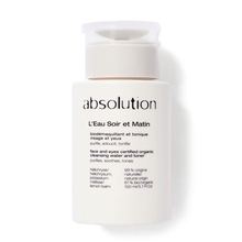 L'Eau Soir et Matin - Facial cleansing and purifying water Absolution - Organic facial cleansing and purifying water