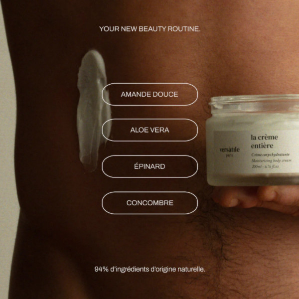 Versatile - La Crème Entière - Moisturizing Body Cream Versatile - La Crème Entière - Moisturizing Body Cream