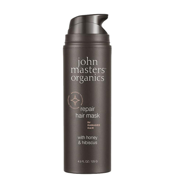 Repair hair reconstructing organic mask with honey & hibiscus John