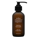 John Masters Organics - Rose and Linden organic foaming face wash