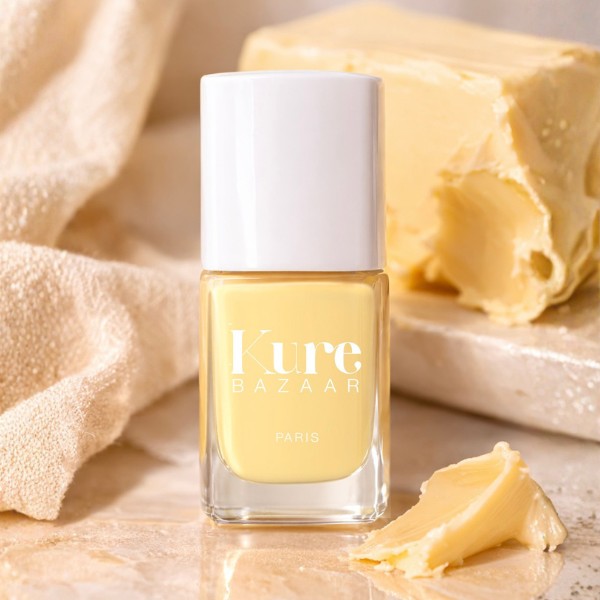 Kure Bazaar - Yellow Butter natural nail polish Kure Bazaar - Yellow Butter natural nail polish