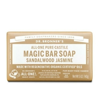 Dr. Bronner - Sandalwood Jasmine Pure-Castile bar soap