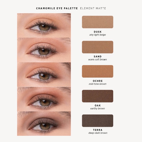 Ere Perez - Chamomile Eye Palette - Element Matte Ere Perez - Chamomile Eye Palette - Element Matte