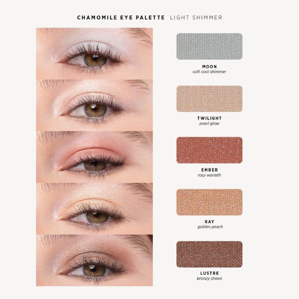 Ere Perez - Chamomile Eye Palette - Light Shimmer Ere Perez - Chamomile Eye Palette - Light Shimmer