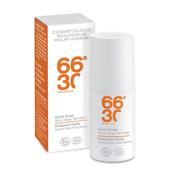 66°30 - Radiance Cycle : Natural Glow organic Face Serum for men