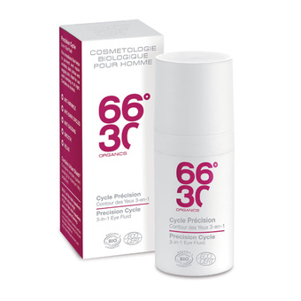 Precision Cycle : 3-in-1 Eye Fluid 66°30 - Precision Cycle : 3-in-1 organic Eye cream for men
