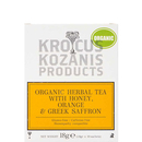 Krocus Kozanis - Organic herbal tea with Orange, Honey & Greek Saffron 