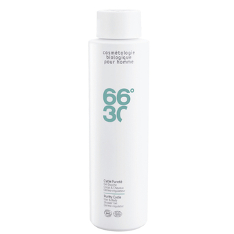 Hair & Body Dermo-protector Shower Gel 66°30 - Hair & Body Dermo-protector organic Shower Gel for men