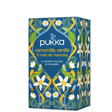 Chamomile, Vanilla & Manuka honey - Sweet & soothing Pukka - Chamomile, Vanilla & Manuka - Sweet & soothing organic herbal tea