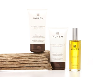Nohèm organic and natural body care products are inspired by Africa