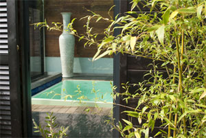 Photo of the Nohèm organic spa where the brand's world cosmetics are used