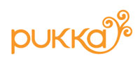 Logo of the organic herbal tea brand Pukka