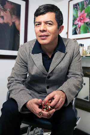 Fabian Lliguin, star hairstylist and creator of the Rahua hair care brand Amazon Beauty
